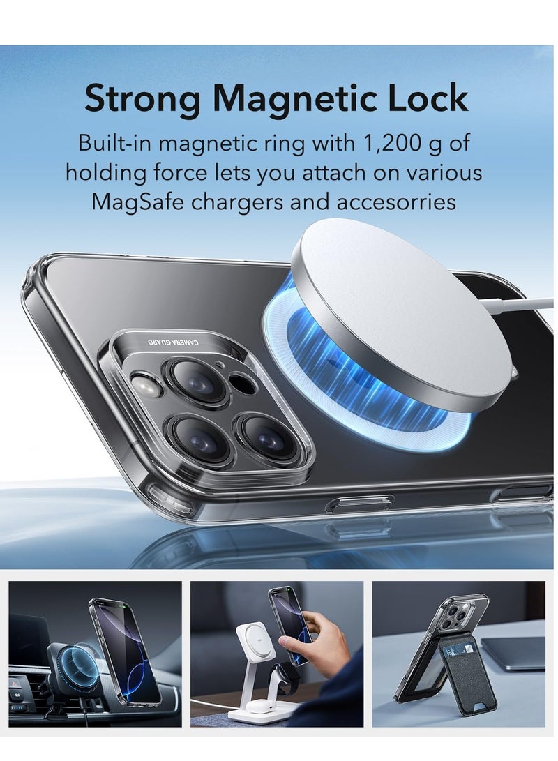 ELTRAZONE iPhone 16 Pro Max Case – MagSafe Compatible, Shockproof Thin Cover with Camera Protection, Resists Yellowing and Scratches – Clear - Image 5