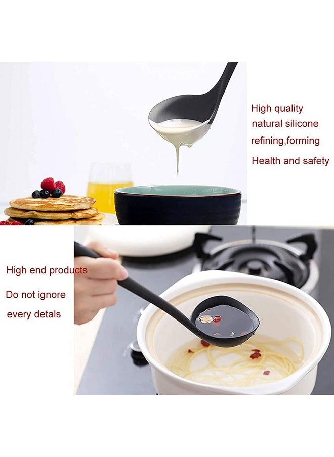 Femora Premium Virgin Silicone Ladle with Grip Handle, Black - pzsku/Z09E3E0F348EF8F2D4BC9Z/45/_/1740118881/dad804e0-5cde-4640-87a9-4072ac078a86