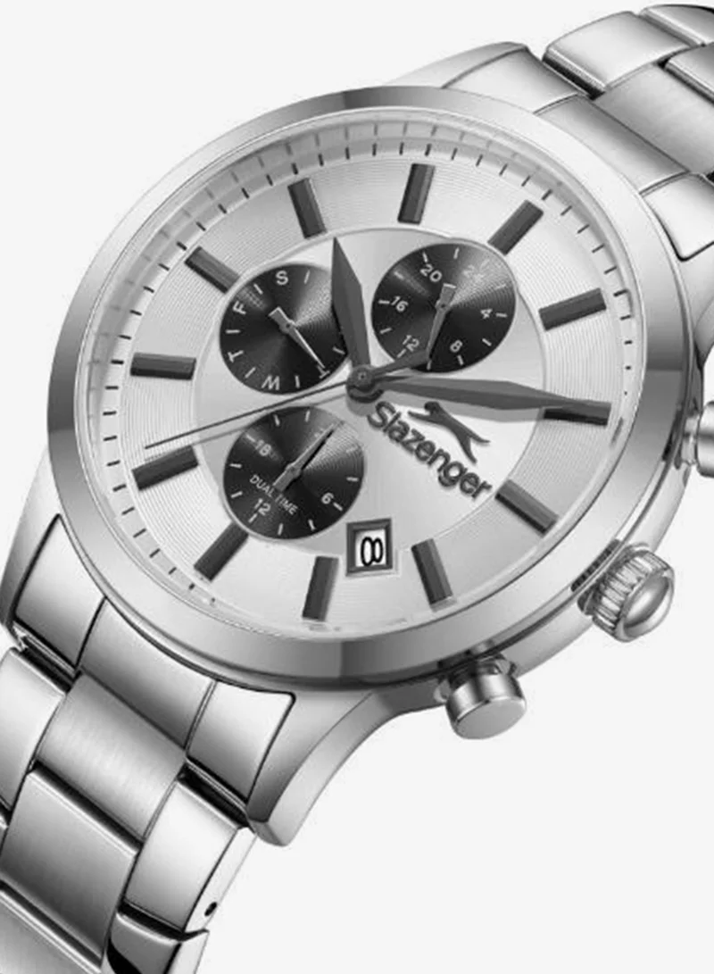 Slazenger  Men's Metal Multifunction Watch SL.9.2264.2.07 - 43 mm mm for Men | Best Price UAE