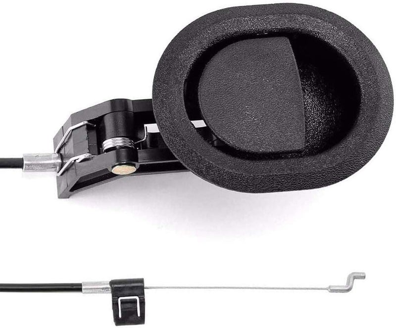 ttmagic Sofa Chair Recliner Release Pull Handle 3" by 3.5" Replacement Parts with Cable, Fits Ashley Lazy Boy and Most Recliner Brands Couch Sofa Chair Furniture, Exposed Cable Length 4.9" - Image 1