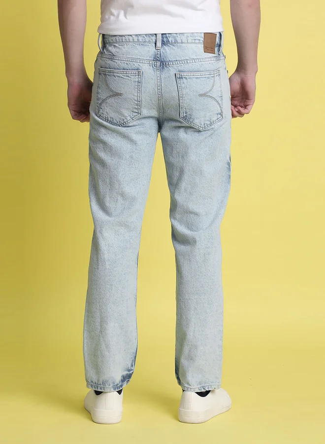 ستايلي Men Relaxed High Faded Jeans By Bene Kleed