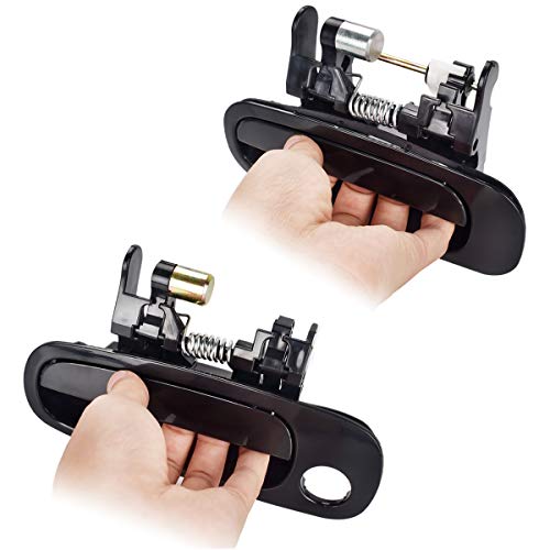 FAERSI 8Pcs Exterior Interior Door Handles Front and Rear Left Driver Side & Right Passenger Side Door Handle Replacement Set for 1998 1999 2000 2001 2002 Toyota Corolla Chevy Prizm - Image 3