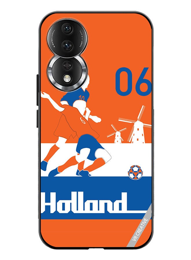 VR CREATIVE Protective Case Cover For Honor 80 Holland Football Soccer Players Design Multicolour - Image 1