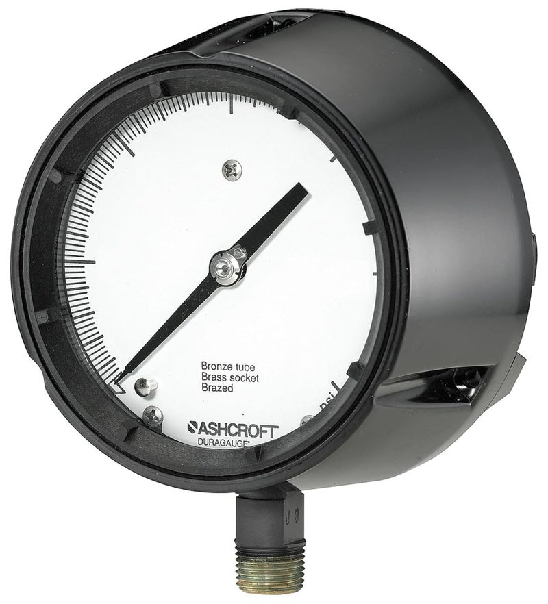 Compound Gauge, 30 Hg to 100 psi, 4-1/2In