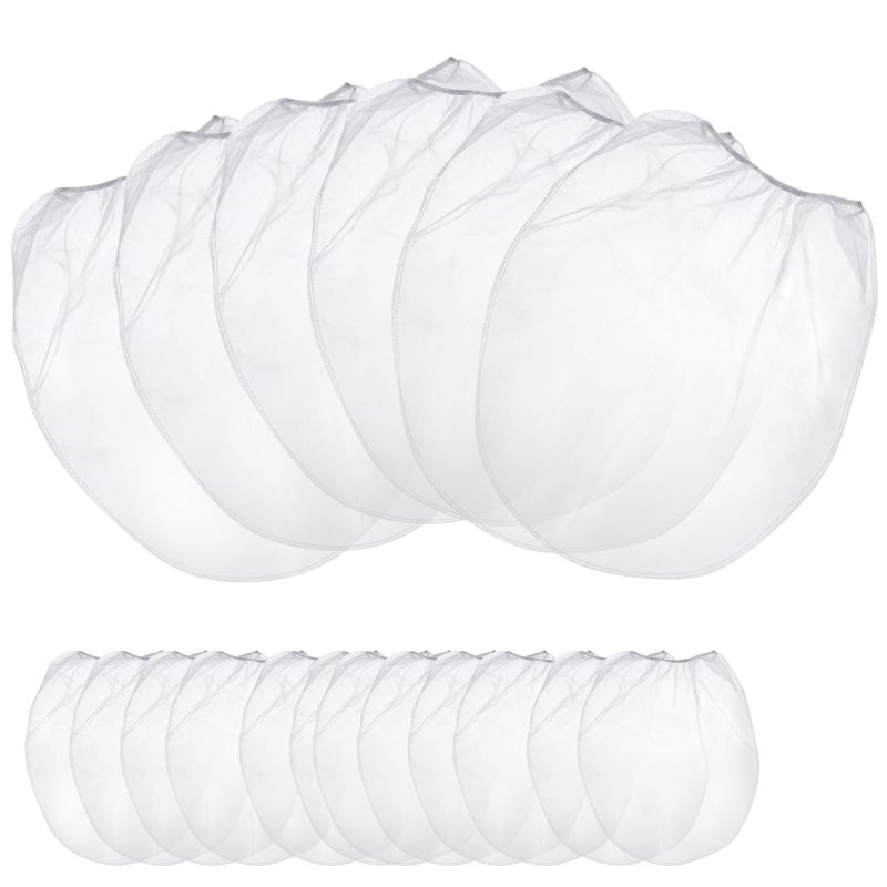 Belinlen Paint Strainer 5 Gallon White Fine Mesh Paint Filter Bag Elastic Opening Strainer Bags 24 Pack Paint Strainer  Bucket Liners Each 12 Pack