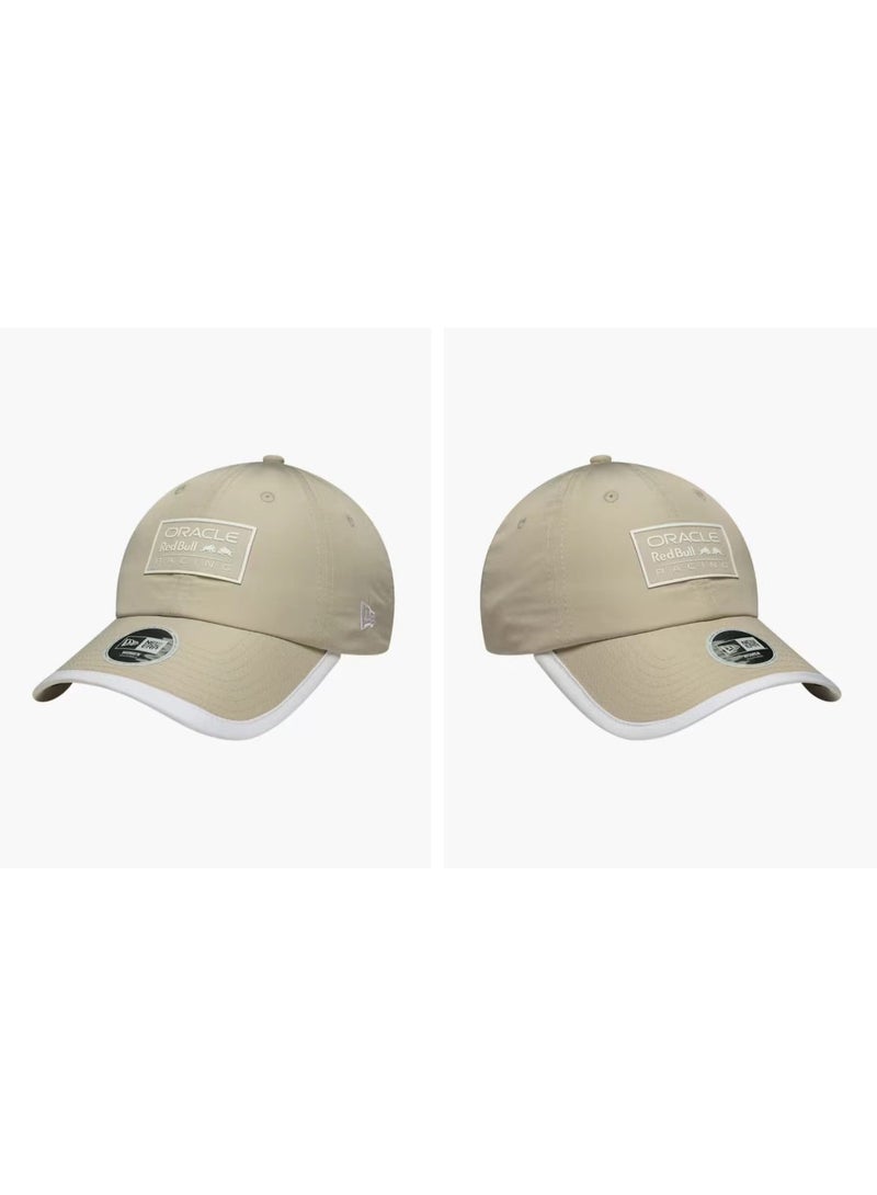 Khaki Oracle Red Bull Racing Patch Logo Soft Top Baseball Cap