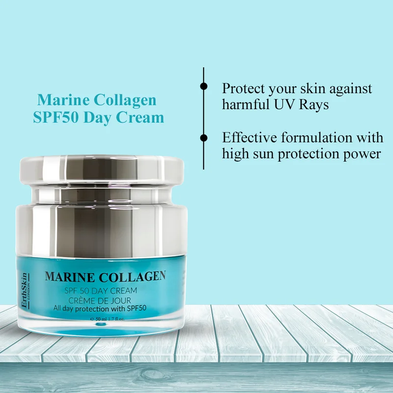 إيرث سكين لندن Marine Collagen SPF50 Day Cream 50ml