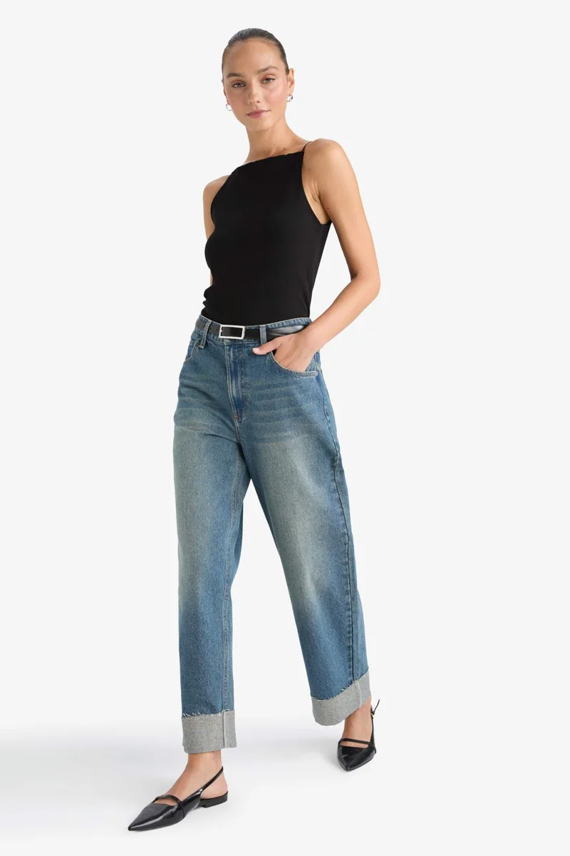 DeFacto Ribana V-Neck Tank Top