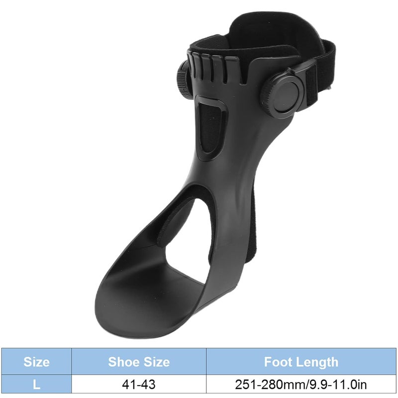 klarako AFO Ankle Brace,  Drop Foot Brace Orthosis Foot Drop Orthosis AFO Ankle Brace for Hemiplegia Stroke Shoes Walking(L-Right) - Image 4