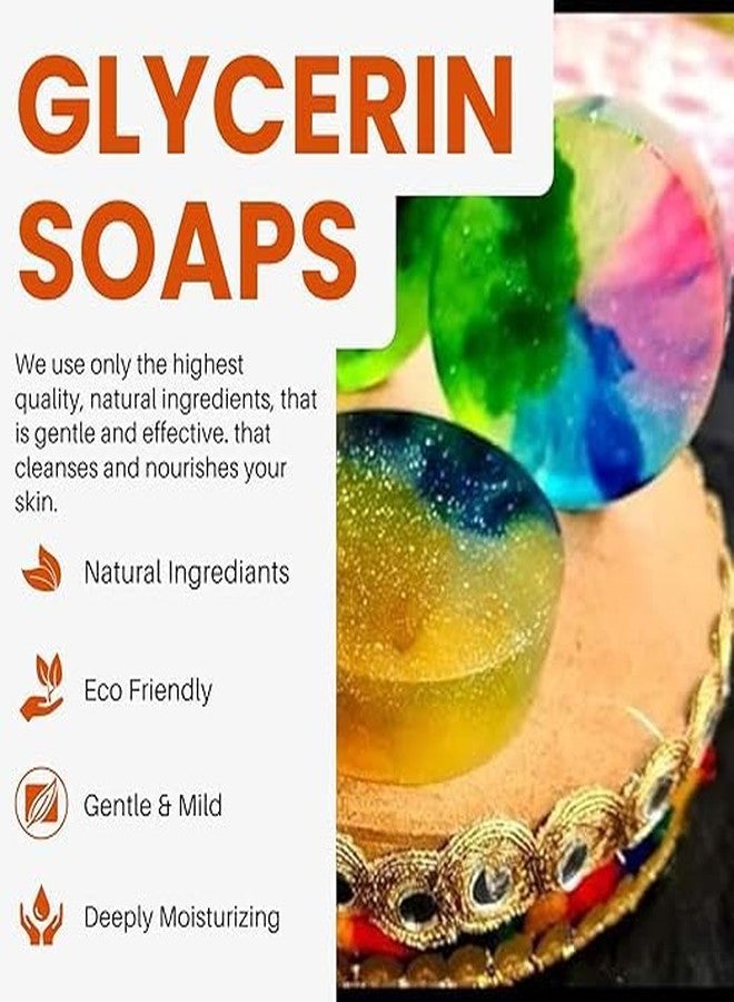 Aura By Sciian Glycerin Soaps 100g | Soaps for Bath | For Soft,Glowing Skin | Natural with Essential Oils | Paraben-Free Body Bar for Winter | Suitable for All Skin Types - Image 3