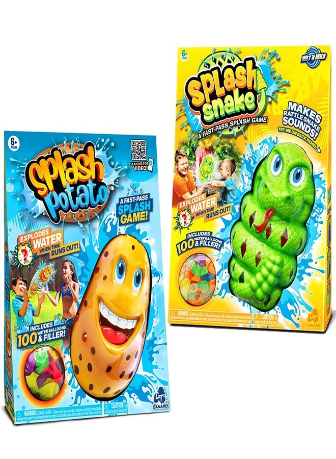 Lanard® Splash Potato and Splash Snake Combo Pack - Image 1