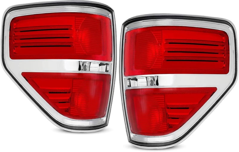 Telpo Tail Light Assembly for 2009-2014 Ford F-150 Pickup Truck (Driver and Passenger Side) - Image 1