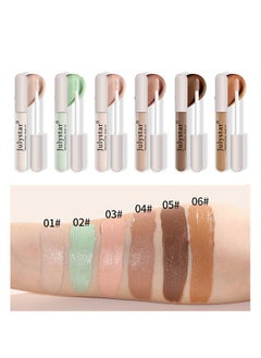 Julystar Professional Make Up  Liquid Concealer,Matte Liquid Skin Concealer(#02)  - Image 5