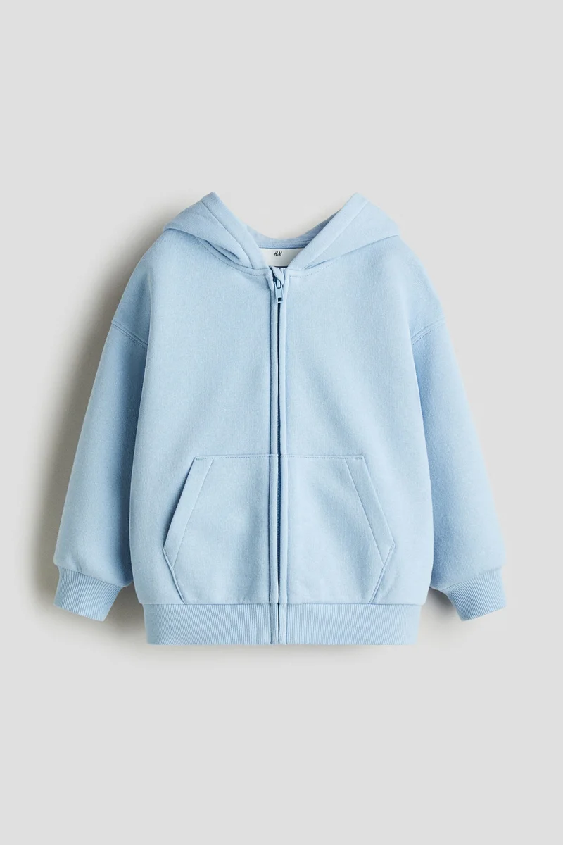 H&M Oversized zip-through hoodie