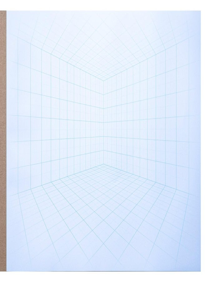 Koala Tools - 40-Page Drawing Pad for 2-Point Perspective, Room Grid Sketch Pad with 3D Virtual Walls Design, Gridded Graph Paper for Interior Room Design, Industrial, Architectural 11 x 17 inches - Image 2
