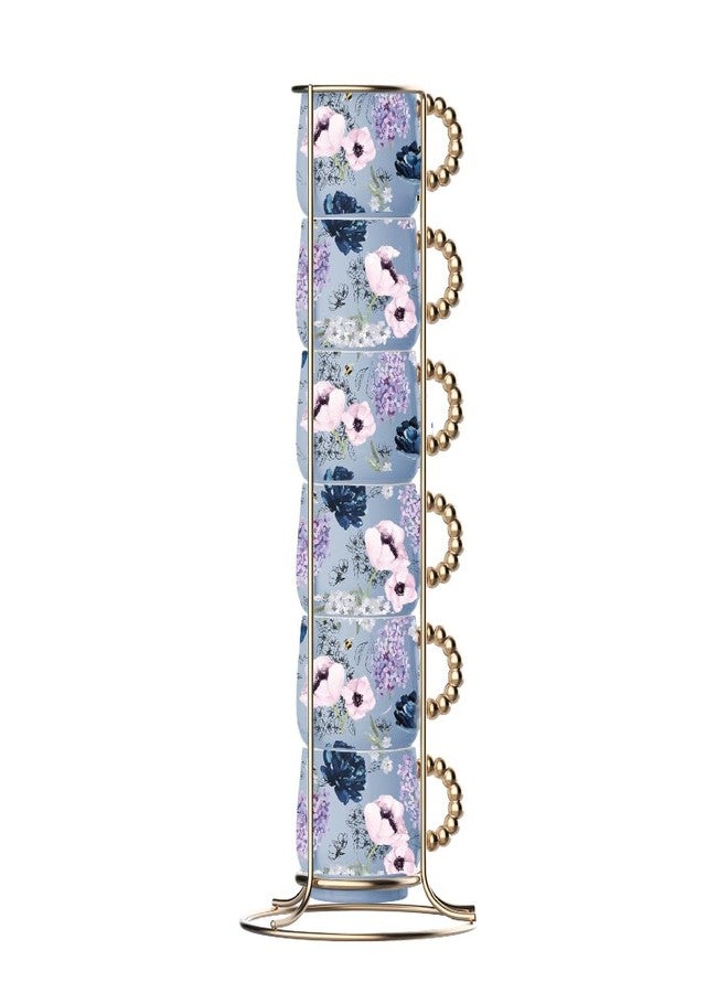 Bialetti - Bridgerton Stackable Mugs, Set of 6 - Official Netflix License - Image 2