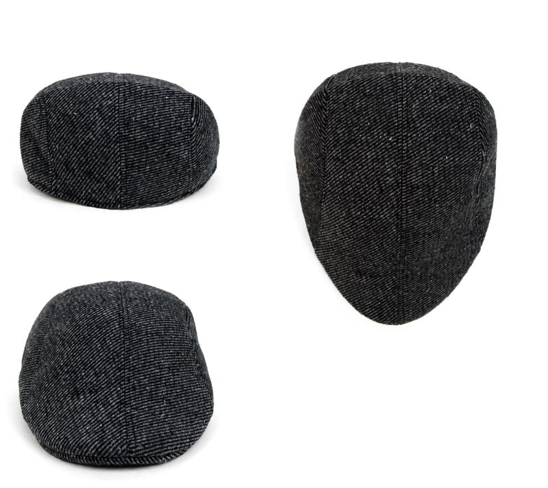CLOTHERA Polyester Golf/Flat Caps (Pack of 2) Grey & Brown for Men - Image 4