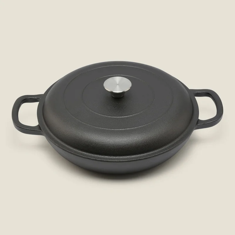 Simply Kitchen CAST IRON BRAISER 30CM-BLACK