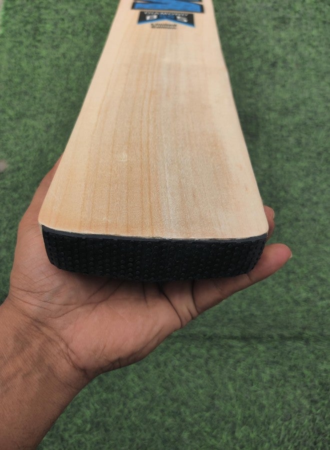 تبلد مضرب كريكيت SAG أزرق سميك رقم 5 من خشب الصفصاف الإنجليزي - Image 2