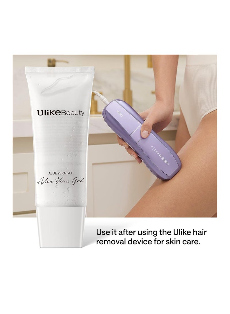 Ulike Aloe Vera Gel for Hair Removal Device and Facial Beauty Device for Women and Men in Face or Body,100gm - Image 2