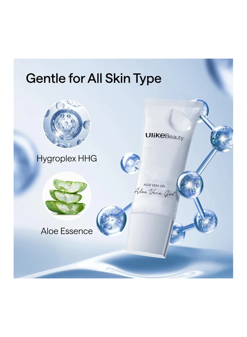 Ulike  Aloe Vera Gel for Hair Removal Device and Facial Beauty Device for Women and Men in Face or Body,100gm  | Best Price UAE