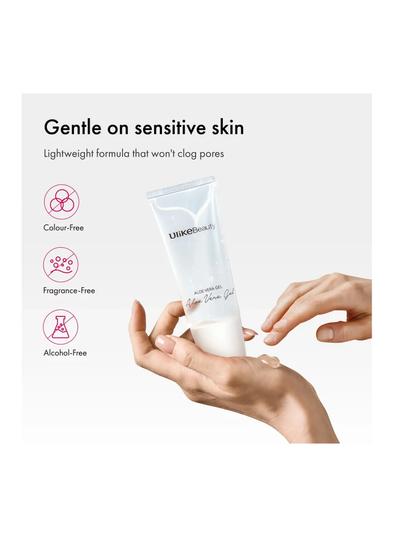 Ulike  Aloe Vera Gel for Hair Removal Device and Facial Beauty Device for Women and Men in Face or Body,100gm  | Best Price UAE