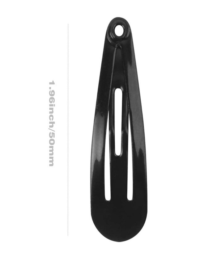 ييبسيس مشابك شعر معدنية للنساء (40 قطعة، أسود، 5 سم) - Image 2