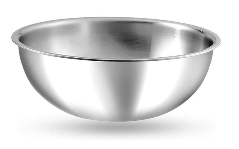 Tosaa Triply Stainless Steel Tasla|Ideal Tasla for Curry/Stir-Fry/Deep-Fry/DryVeg/Sauté Induction Friendly, Heavy Base Kadhai Naturally Non-Stick | 24cm, 2000 ml - Image 1