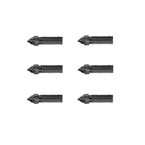 Sovol SV06 Plus/SV07/SV07 Plus Hardened Steel High Flow Nozzles 0.4mm*2pcs/0.6mm*2pcs/0.8mm*1pc/1mm*1pc 6pcs in Total - Image 4