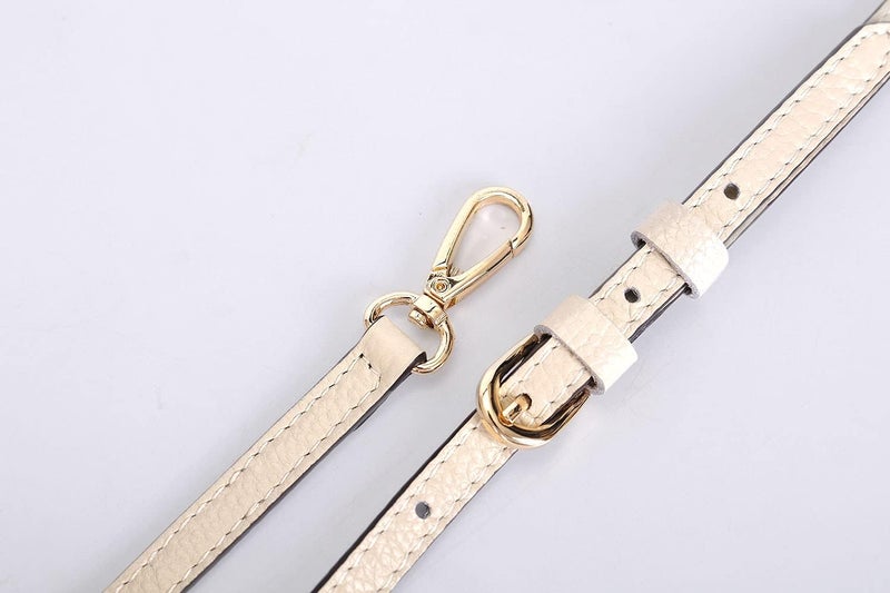 Live Up Full Grain Purse Strap Genuine Leather Replacement for Cross Body Bag Handbags - Image 5
