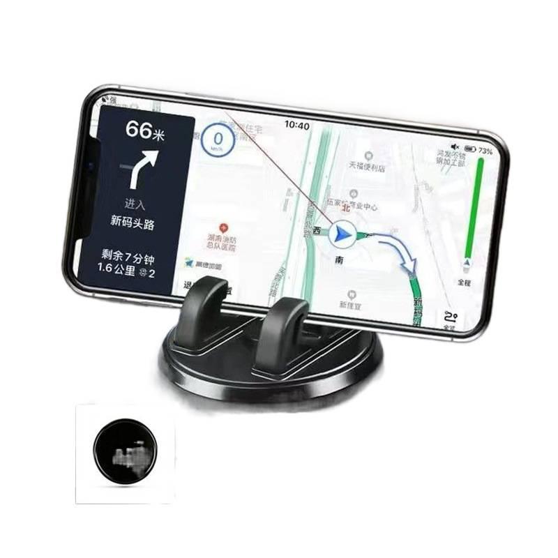 Car Phone Holder Silicone for Broad Compatibility Black for Family Use - Image 1