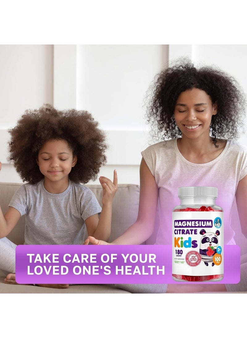 دكتور موريتز حلوى سترات المغنيسيوم المهدئة للأطفال والكبار - خالية من الكائنات المعدلة وراثيًا، وخالية من السكر - بنكهة التوت - عبوتان (60 قطعة) - Image 4