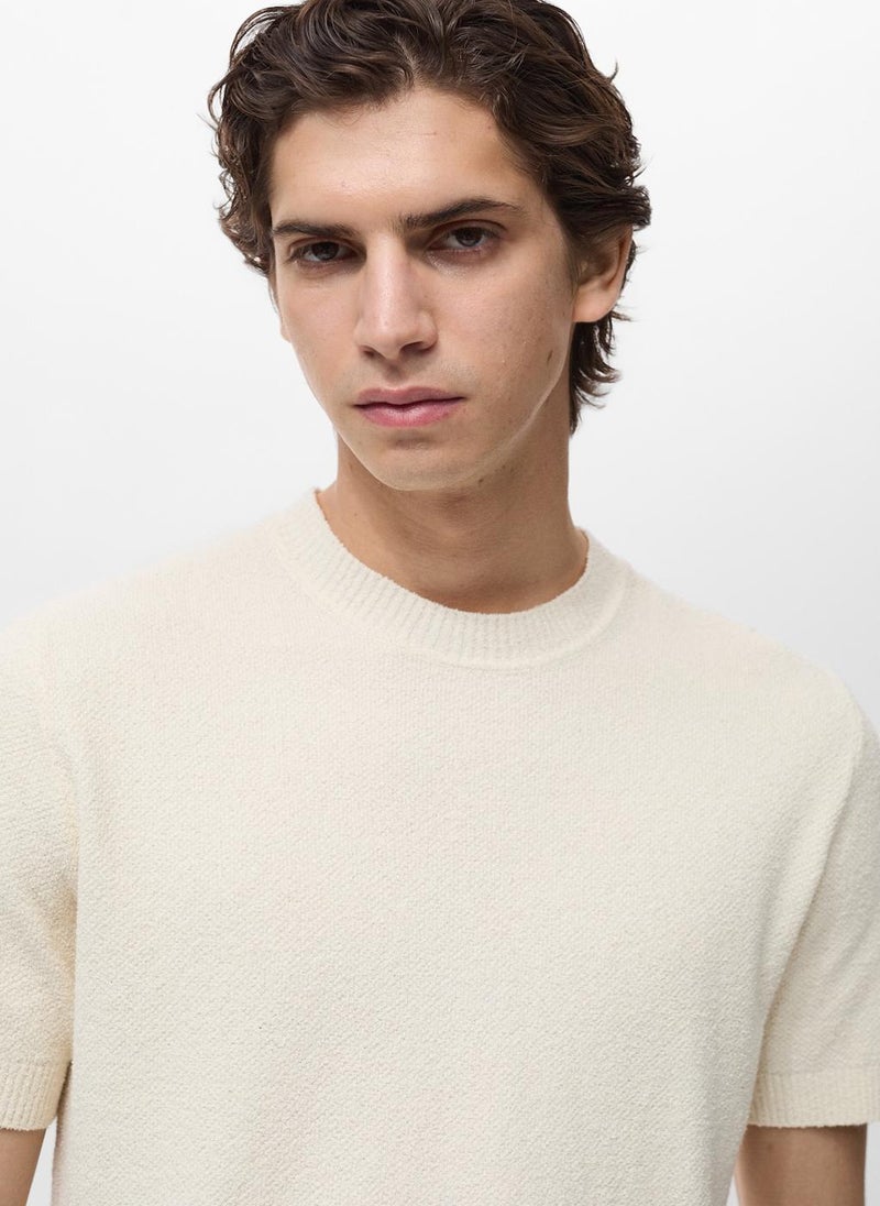 Mango Man T-SHIRT CURCUMA  - Image 4