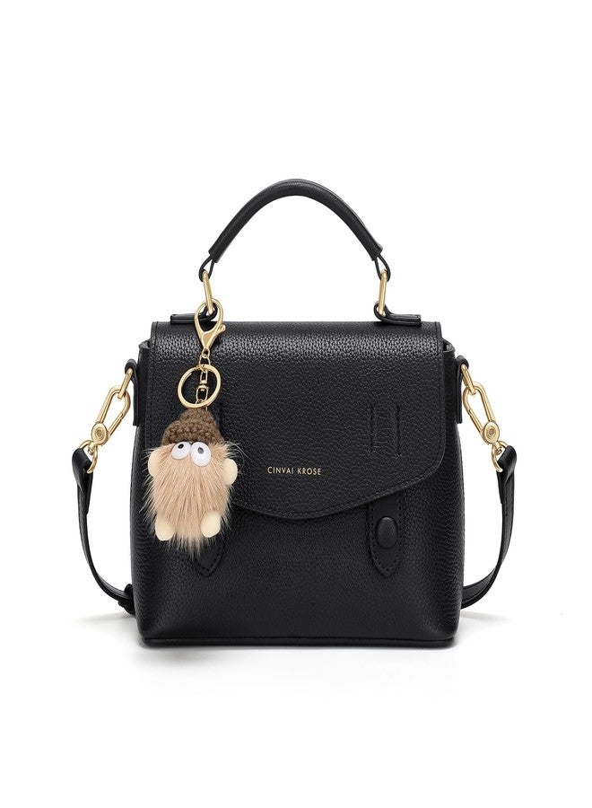 CinvaiKrose Crossbody Bags For Women, Leather Handbags For Women, For Two Carrying Styles With Charms - Image 1