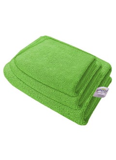 Microfiber Baby Face & Bath Towel Set Of 3 Pieces 40X40 40X60 Cms & 60X120 Cms 340 Gsm Green! Super Soft & Comfortable For Newborn Babies Quick Drying Ultra Absorbent In Large Size. - pzsku/Z09E56A7F823310ABA6C8Z/45/_/1692273121/174a3eb8-f81b-440e-88f9-4950b40285f5