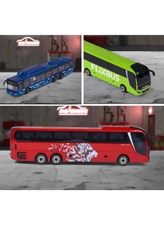 Toyfest Majorette City Bus Metal Model - 1 Piece  - Image 5