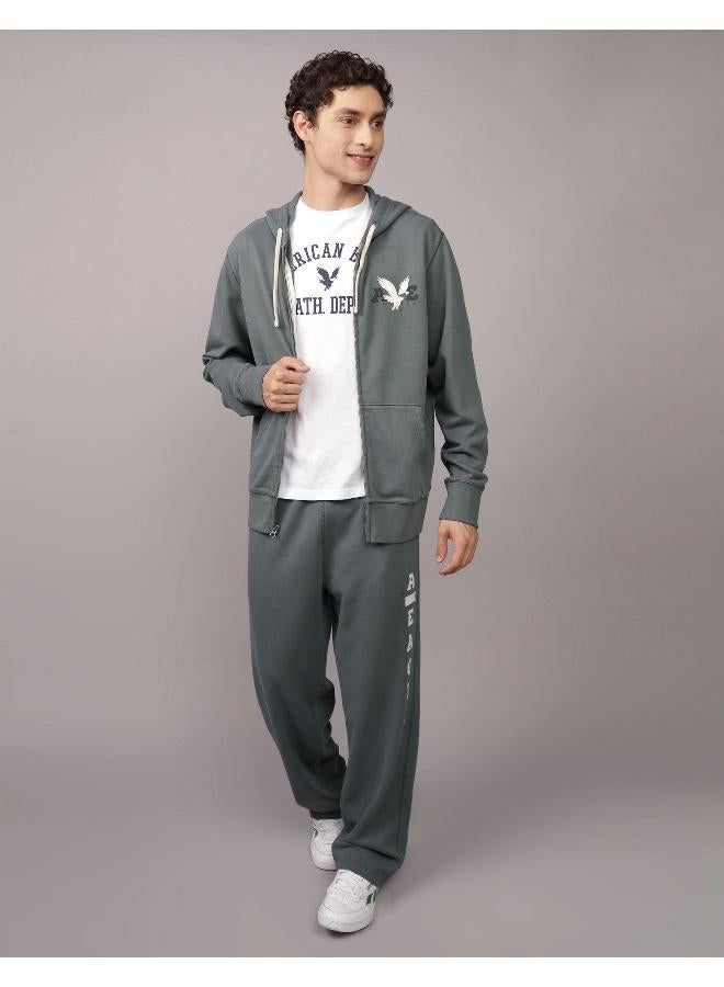 American Eagle AE Logo Graphic Zip-Up Hoodie  - Image 1