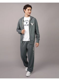 American Eagle AE Logo Graphic Zip-Up Hoodie  - Image 1