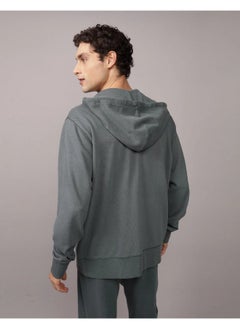 American Eagle AE Logo Graphic Zip-Up Hoodie  - Image 4