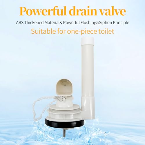 Lychee Light Flush Valve Replacement Parts for One-piece Toilets, 2 Inch Toilet Tank Rapir Kit Compatible with American Standard, TOTO & Duravit 0157010092(1 Pack) - Image 2