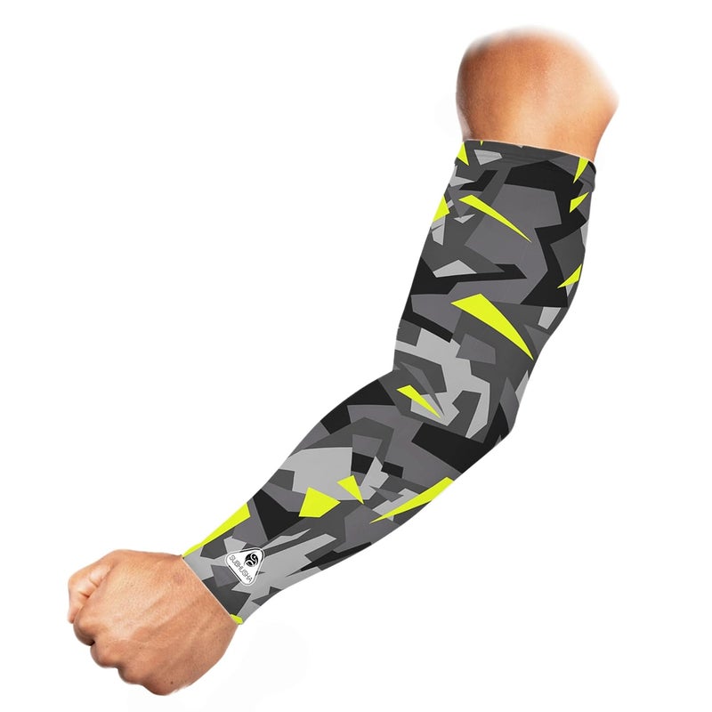 SUBHUSHA Arm Sleeve Unisex Sports Compression Sun Protection UV UPF 50 Cooling Sleeve Tattoo Cover Up Men & Women Cycling Cricket Biking Riding Golf Football Basketball & Running DP13 - Image 2