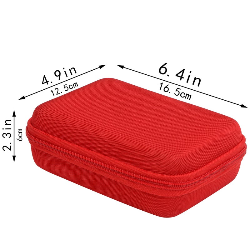Aenllosi Hard Carrying Case Compatible with VTech KidiZoom Creator Cam (red) - Image 2