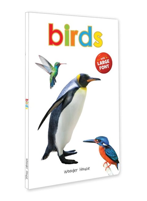 Wonder House Books Birds - Early Learning Board Book With Large Font : Big Board Series