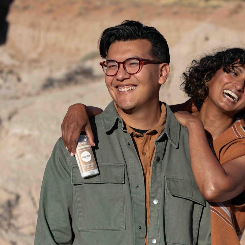 HUMBLE SIMPLE AND TRUE. مزيل العرق خالي من الألمنيوم من هومبل براندز - التركيبة الأصلية. تحكم طويل الأمد في الروائح مع بيكربونات الصوديوم، بدون رائحة، عبوة من 1 - Image 4