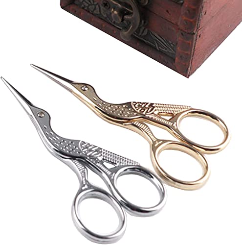 YOOHUA 6PCS Stork Scissors, Crane Design Sewing Scissors Stainless Steel Tip Dressmaker Shears DIY Tools for Embroidery, Craft, Needle Work, Art Work - Image 5