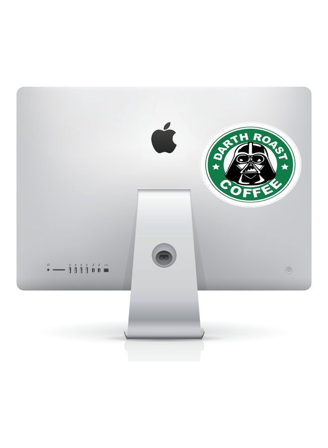 RKN Starbucks Starwars Spoof Darth Vader Vinyl Sticker For College Stationary Notebook 6inch - Image 1