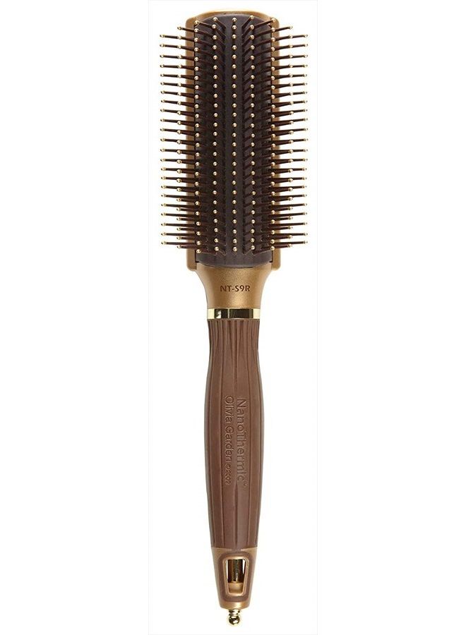 Olivia Garden NanoThermic Ceramic + Ion Styler Hair Brush (Styling) - Image 1