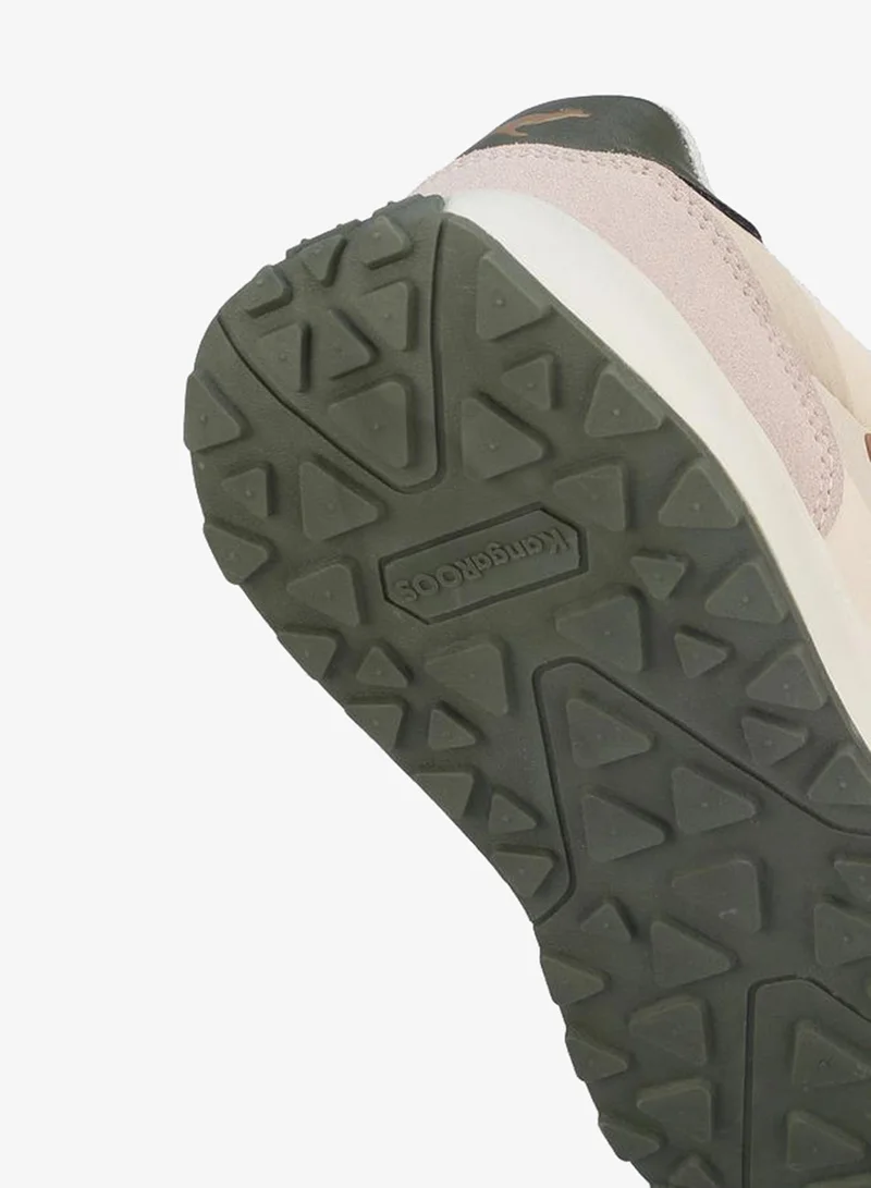 Kangaroos BEIGE Boys Hook & Loop School Sports Shoes for Men | Best Price UAE