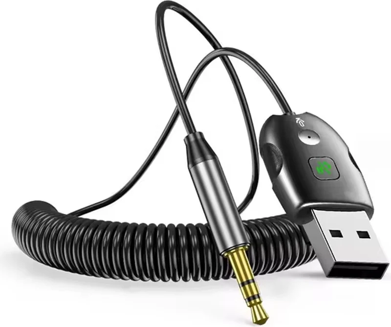 Forzacase Bluetooth 5.0 Fm Transmitter with Aux USB Input 1.2 Meters - FC697