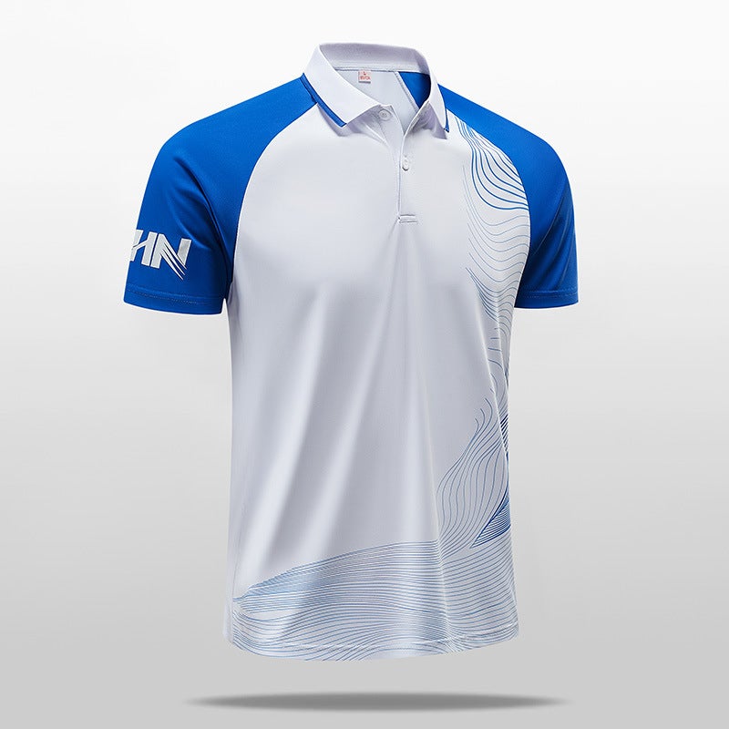 Training Clothes For Men And Women, Casual Sports Polo Short-Sleeved Referee Uniforms, Martial Arts Uniforms, Coach Uniforms, Group Activities - Image 4